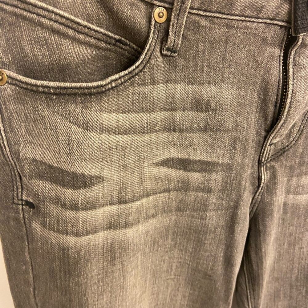 RtA Road to Awe Double Back Zip Jeans Perfect Grey Size 27 - Picture 5 of 11